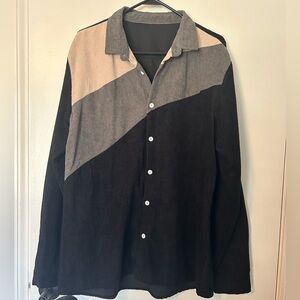 SHEIN Corduroy Men's Shacket